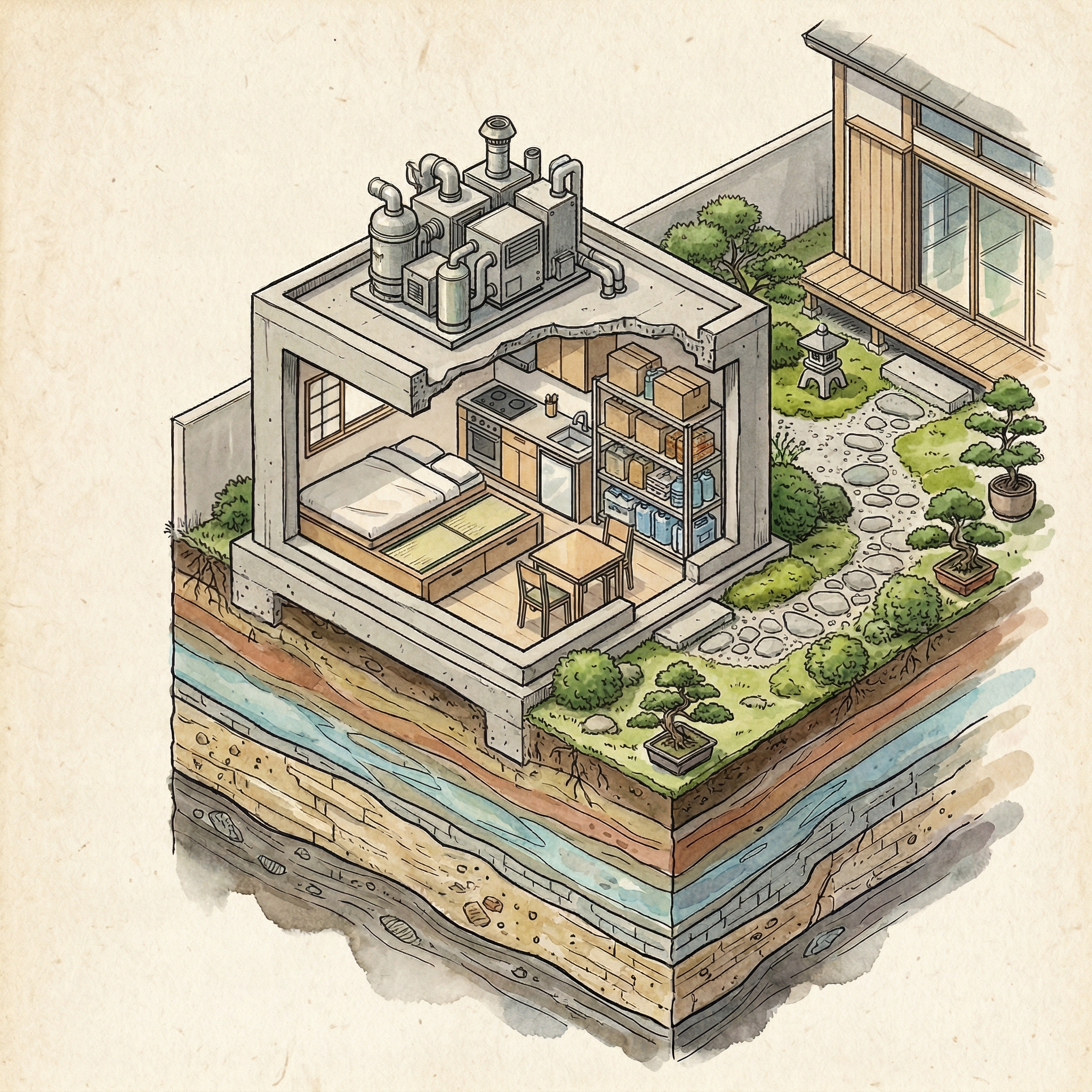 防災倉庫型シェルター